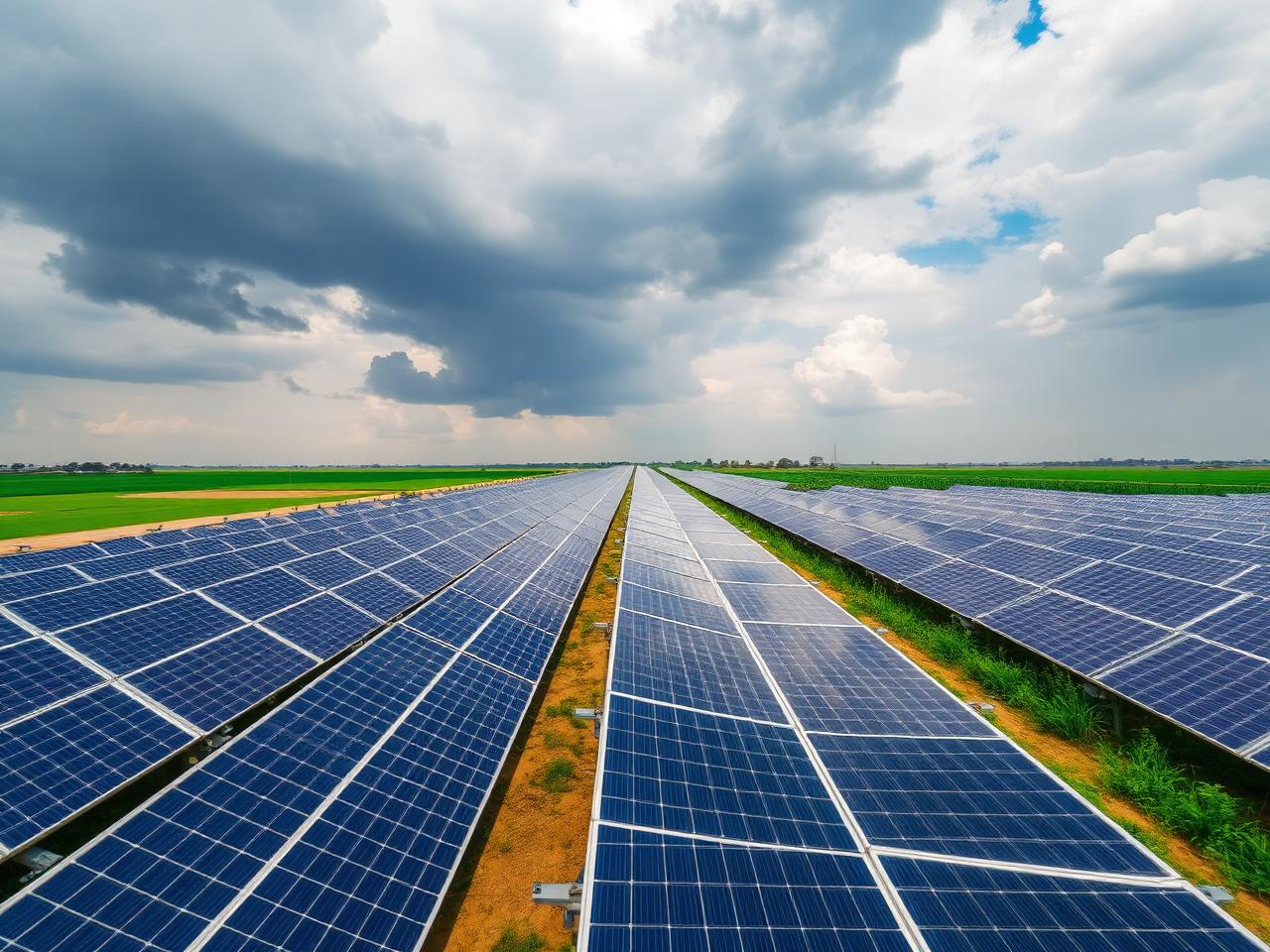 Solar Farm, Telangana